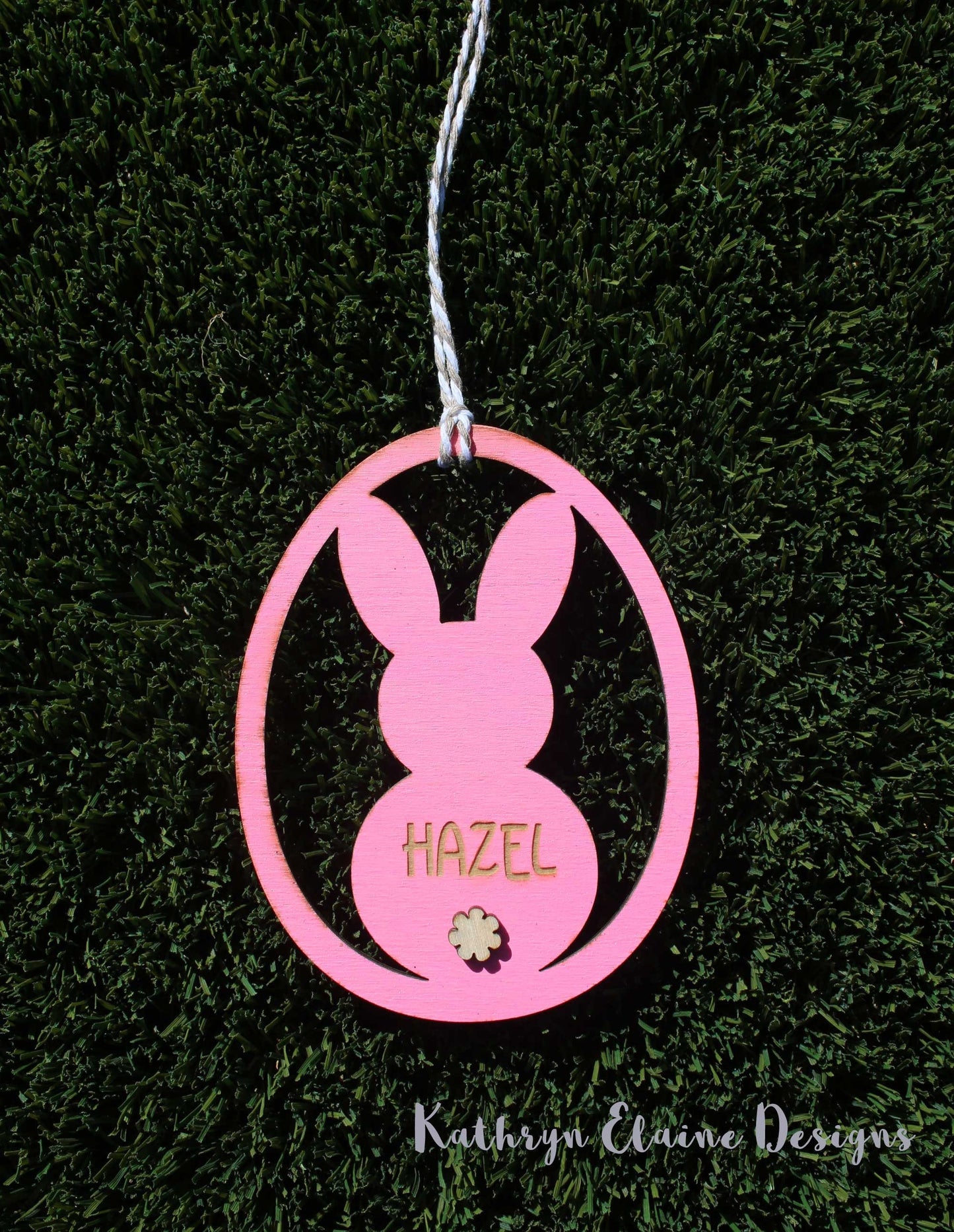 Easter Bunny Basket Tag