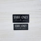 Staff Only Thank You Laser Engraved Door Sign