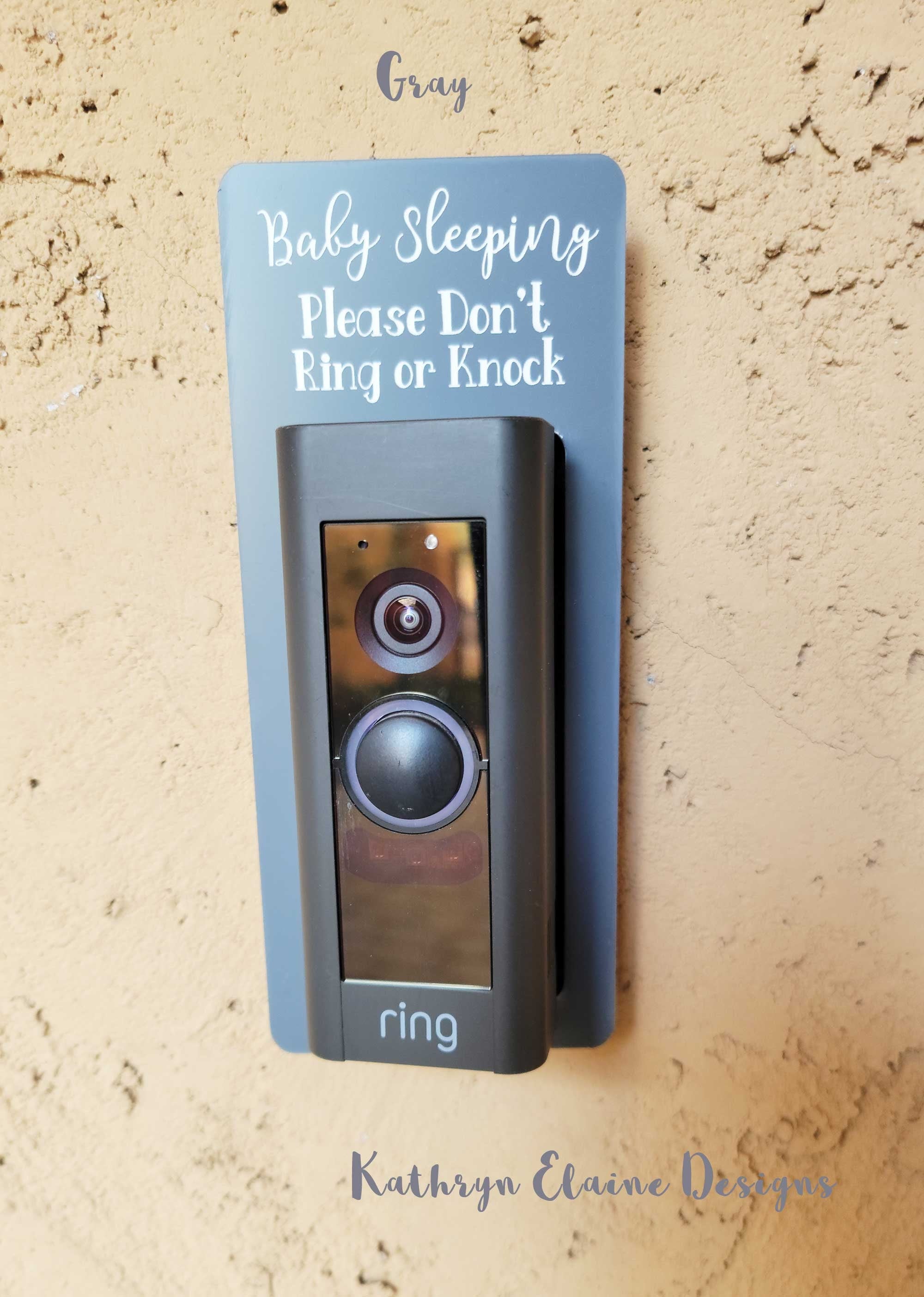 Installing ring store doorbell on stucco